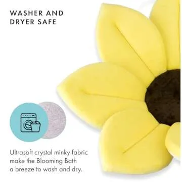 Blooming Bath Baby Bath Seat - Cozy and Safe Infant Bath