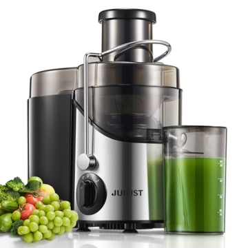 Juilist 3" Wide Mouth Juicer Extractor 800W for Easy Juicing