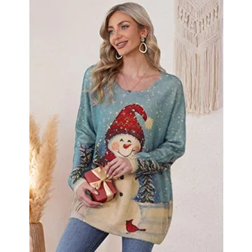 Funny Ugly Christmas Sweater for Women