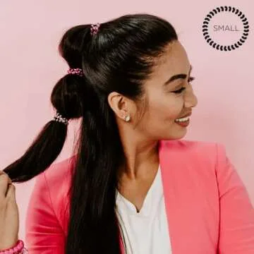 TELETIES Hair Coils - Stylish No Crease Hair Ties