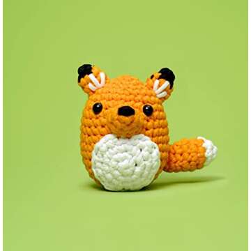The Woobles Beginners Crochet Kit with Easy Peasy Yarn as seen on Shark Tank - with Step-by-Step Vid...
