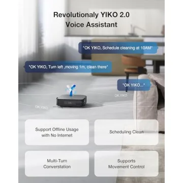 ECOVACS DEEBOT X2 Omni Robot Vacuum 8000Pa Suction AI Cleaning