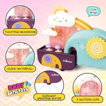 GILOBABY Baby Bath Toys for Fun & Learning in the Tub