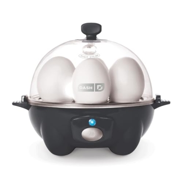 DASH Rapid Egg Cooker: 7 Egg Capacity Electric Cooker for Perfect Eggs
