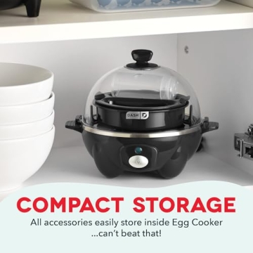 DASH Rapid Egg Cooker for Perfect Eggs Every Time