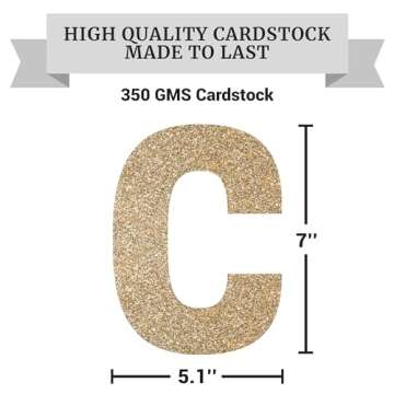 Pre-strung Congrats Grad Banner - No DIY - Gold Glitter Graduation Party Banner - Pre-strung Garland on 8 ft Strand - Gold Grad Congrats Class of 2025 Party Decorations & Decor. Did We Mention No DIY