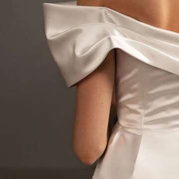 Xuzey Off The Shoulder Short Wedding Dress for Brides