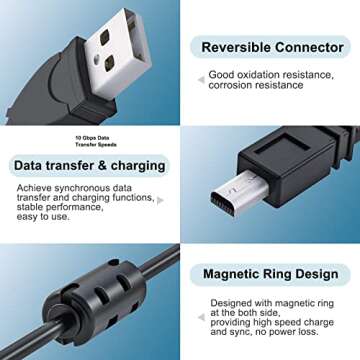 Replacement Nikon UC-E16 USB Cable - Fast Data Transfer & Charging