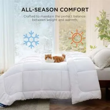 Bedsure Oversized King Comforter - Soft & Cozy Bedding