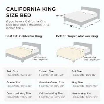 Bedsure Oversized King Comforter - Soft & Cozy Bedding