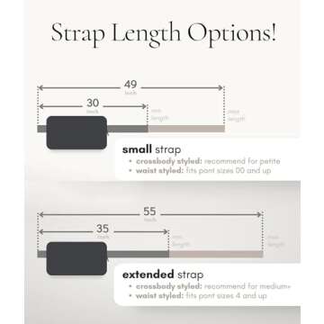 YOSHUYUKI Mini Everywhere Belt Bag Lulu Dupes | Crossbody Bags Fanny Packs for Women Fashionable Trendy Cute Small Size Cross Body Purse | Fashion Waist Pack Chest Bag | Bum Side Hip Bag Chestnut