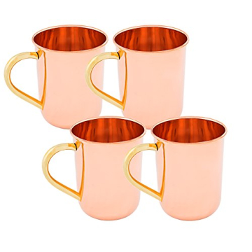 Old Dutch Moscow Mule Mug Set, Stylish Copper Drinkware