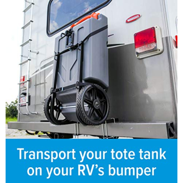 Camco Rhino RV Tote Tank Holder for Easy Waste Management