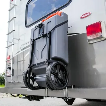 Camco Rhino RV Tote Tank Holder for Easy Waste Management