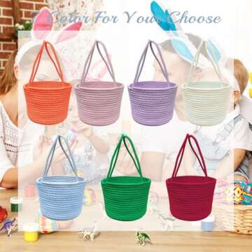 Personalized Easter Basket Custom Names for Kids