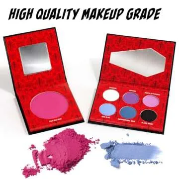 Elvira Makeup Kit - Complete Makeup Set for Halloween