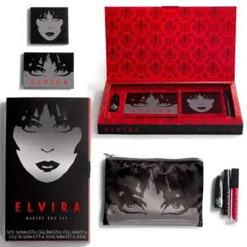 Elvira Makeup Kit - Complete Makeup Set for Halloween