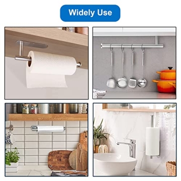 Searik Stylish Under Cabinet Paper Towel Holder  - Durable & Space-Saving