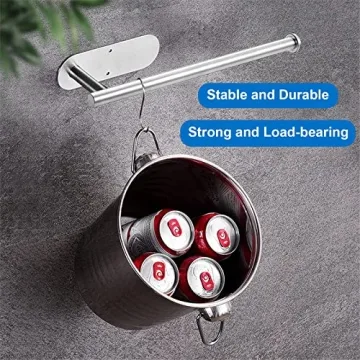 Searik Stylish Under Cabinet Paper Towel Holder  - Durable & Space-Saving