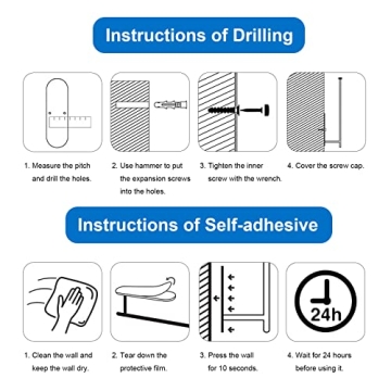 Searik Stylish Under Cabinet Paper Towel Holder  - Durable & Space-Saving