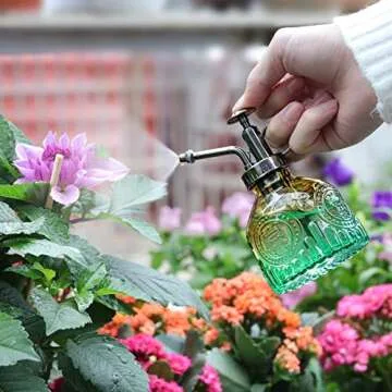 T4U Glass Plant Mister 200ML Vintage Decorative Sprayer