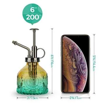 T4U Glass Plant Mister 200ML Vintage Decorative Sprayer