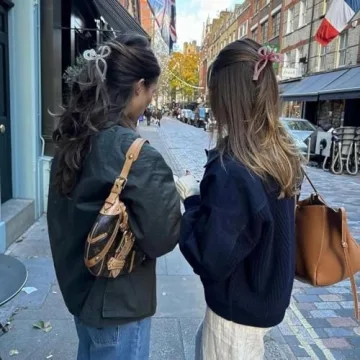 Ayesha Bows Claw Clips for Thick Hair - Charming Design