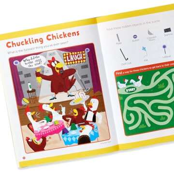 Highlights My First Hidden Pictures 2023 Activity Books for Kids Ages 3-6, 4-Book Set of Travel-Frie...