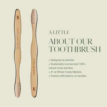 Eco-Friendly Plus Ultra Bamboo Toothbrush - Dentist Approved