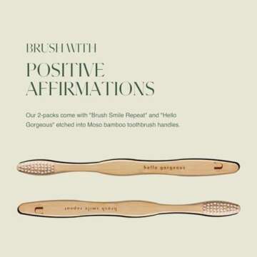 Eco-Friendly Plus Ultra Bamboo Toothbrush - Dentist Approved