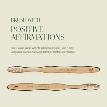 Eco-Friendly Plus Ultra Bamboo Toothbrush - Dentist Approved