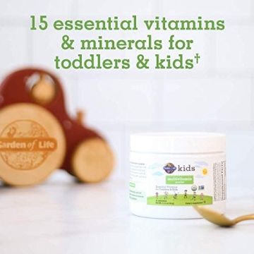 Garden of Life Organic Kids Multivitamin Powder for Toddlers