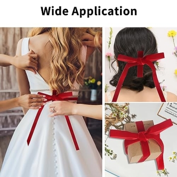 Elegant Khaki Velvet Ribbon for Christmas & Crafts