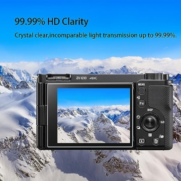 PCTC Tempered Glass Screen Protectors for Sony Cameras