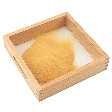 Montessori Letter Formation Sand Tray for Kids Writing Skills