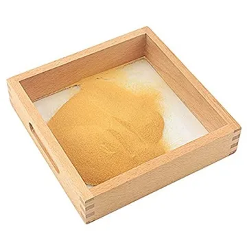 Montessori Letter Formation Sand Tray for Kids Writing Skills