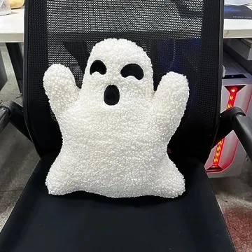 Adorable TOKZON Ghost Pillow for Halloween Fun and Comfort