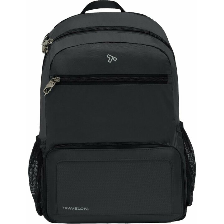 Travelon Anti-theft Packable Backpack - Black