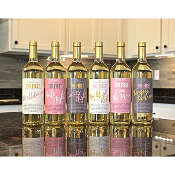 Mommy Milestone Wine Labels - Perfect Gift for New Moms