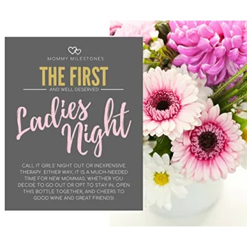 Mommy Milestone Wine Labels - Perfect Gift for New Moms