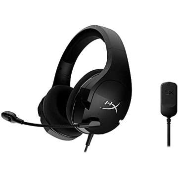 HyperX Cloud Stinger Core - Gaming Headset, for PC, 7.1 Surround Sound, Noise Cancelling Microphone, Lightweight