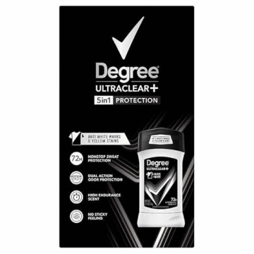 Degree Men UltraClear+ Antiperspirant Deodorant 5-count