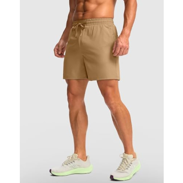 Soothfeel Men's Athletic Running Shorts - Lightweight & Comfortable