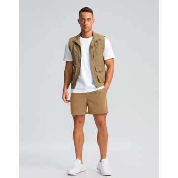 Soothfeel Men's Athletic Running Shorts - Lightweight & Comfortable