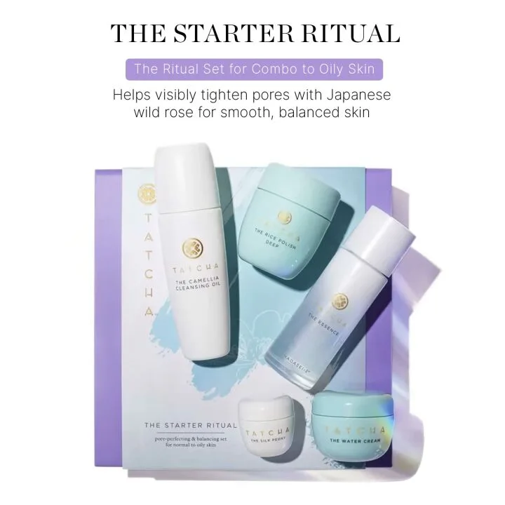 Tatcha Starter Ritual Set - Luxury Skincare Essentials