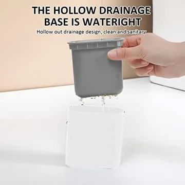 Rightwell Toilet Brush Set with Holder for Bathroom Cleaning