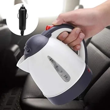 Car Electric Kettle for Travel Hot Beverages Anywhere