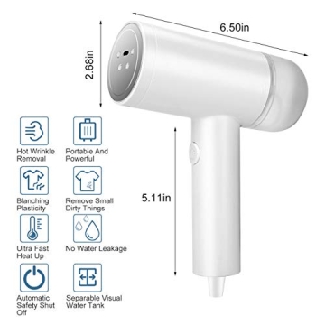 OTU Handheld Clothes Steamer Fast Heating Portable Solution