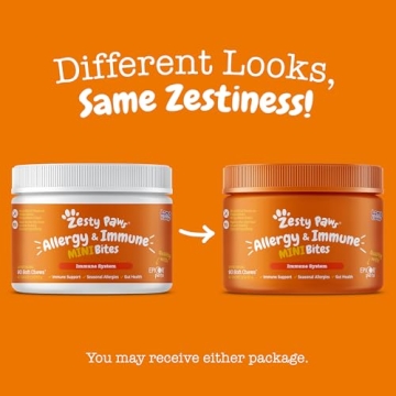 Zesty Paws Allergy Relief for Dogs - Effective Soft Chews