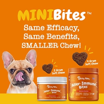 Zesty Paws Allergy Relief for Dogs - Effective Soft Chews